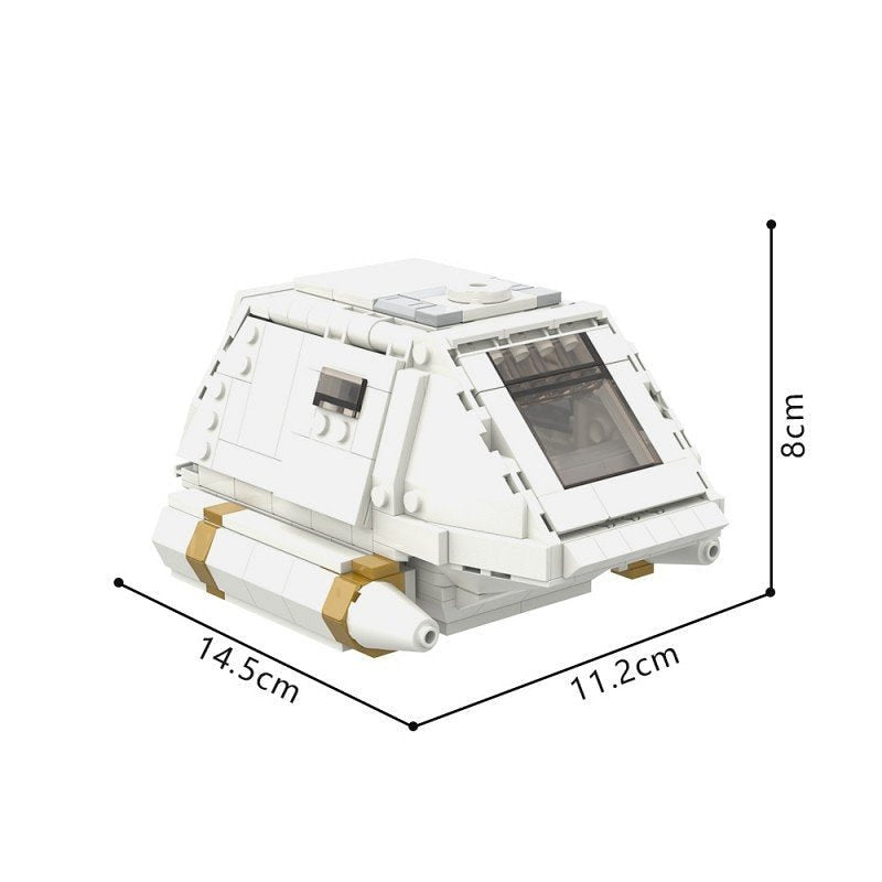 Galactic Shuttlepod Spacecraft MOC Building Kit - 5