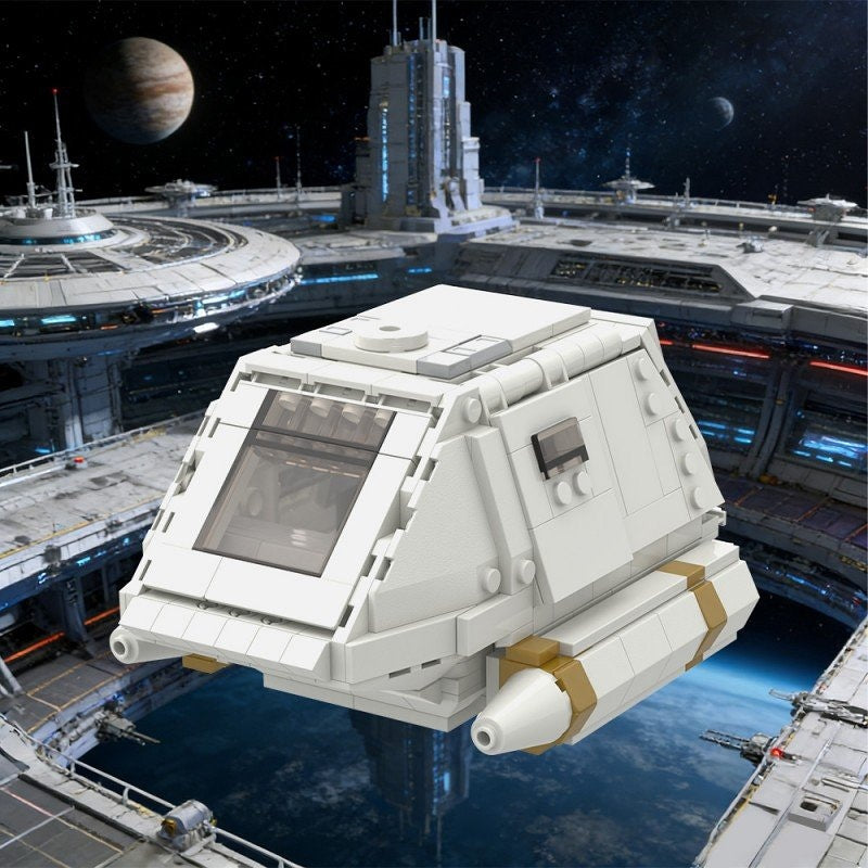 Galactic Shuttlepod Spacecraft MOC Building Kit - 6