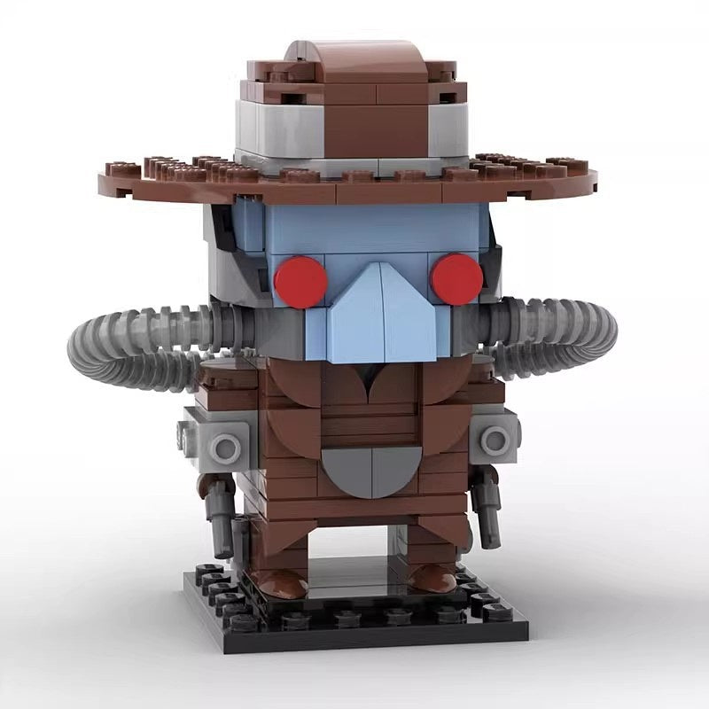 Galactic Space Hero BrickHeadz Building Kit | LEGO-Compatible MOC - 1