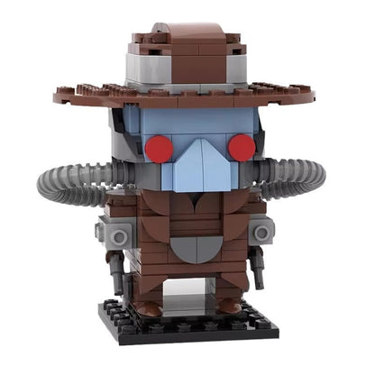 Galactic Space Hero BrickHeadz Building Kit | LEGO-Compatible MOC - 3