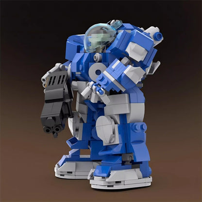 Galactic Space Infantry Soldier Heavy Armor Building Kit | LEGO-Compatible MOC - 2
