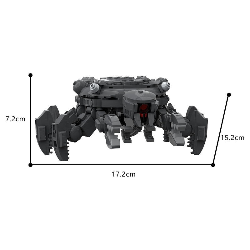 Galactic Spider Walker Tank MOC Building Kit - 3