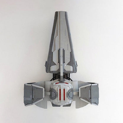 Galactic Stealth Infiltrator MOC Space Transport Building Kit | Spaceship - 2