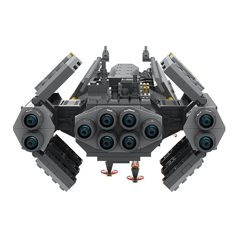 Galactic Super Destroyer Space Capital Ship Building Kit | LEGO-Compatible MOC - 4