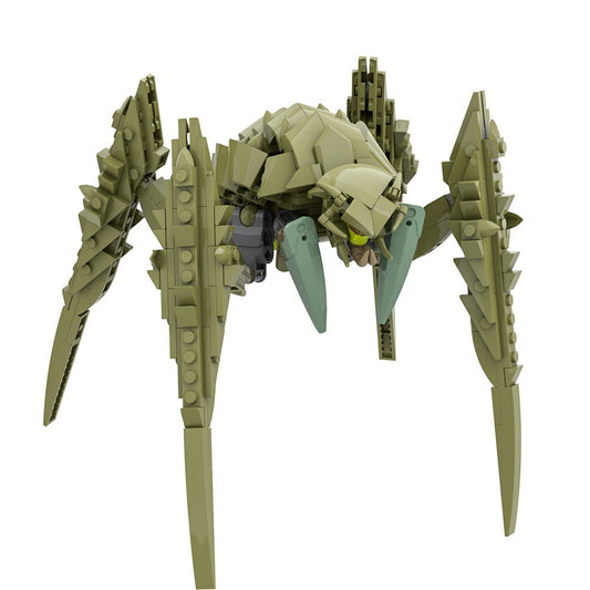 Galactic Troopers Alien Bug Boss Building Kit | LEGO-Compatible MOC - 3