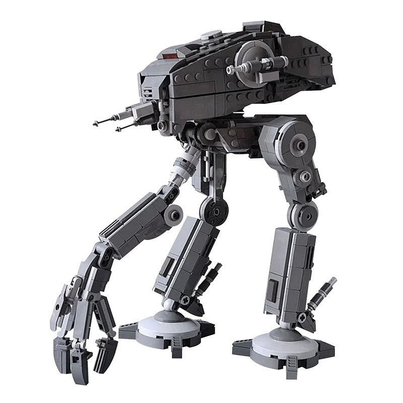 Galactic Urban Assault Tripod Walker MOC Building Kit | Sci-Fi Mecha Vehicle - 2