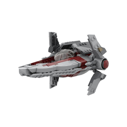 Galactic V-Wing Starfighter Building Kit | LEGO-Compatible MOC - 3