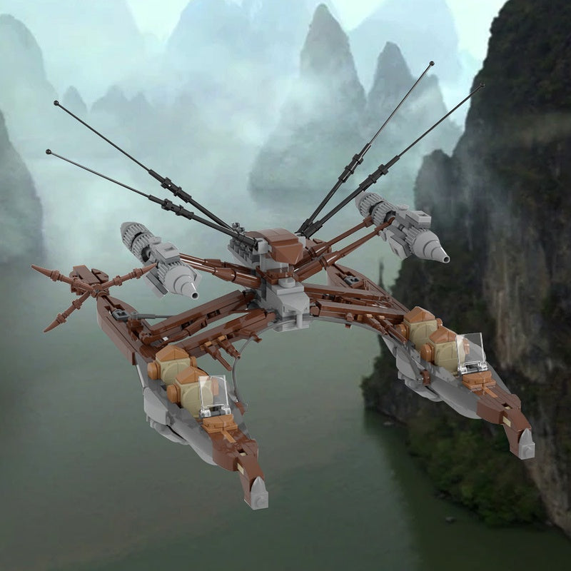 Galactic Wookiee Catamaran MOC Building kit | LEGO-Compatible MOC - 2