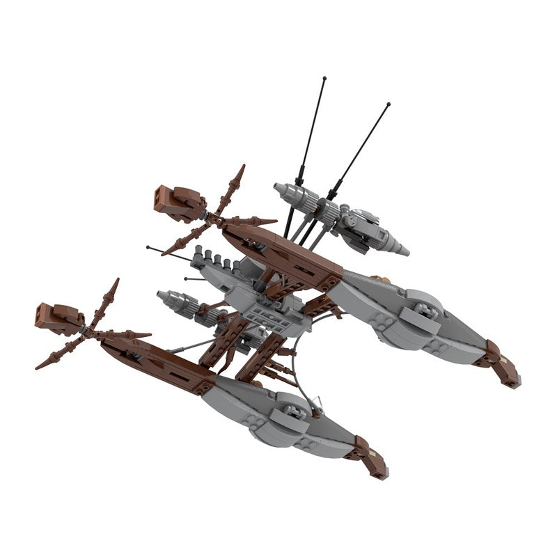 Galactic Wookiee Catamaran MOC Building kit | LEGO-Compatible MOC - 5