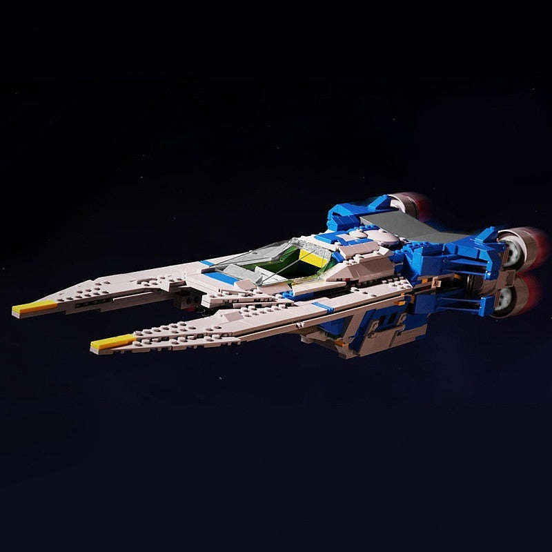 Galaxy Wing-Fold Transport Shuttle MOC Building Kit - 2