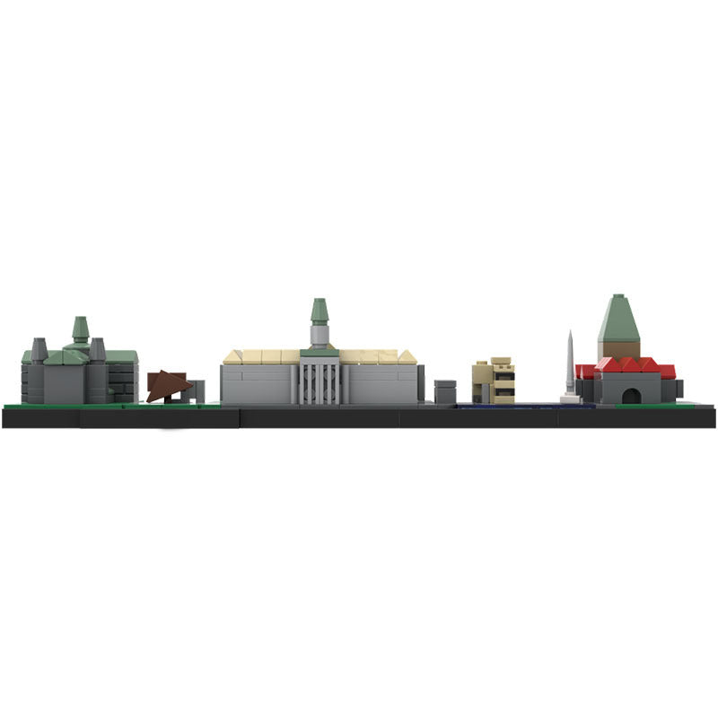 Galway Skyline Building Kit | LEGO-Compatible MOC - 2