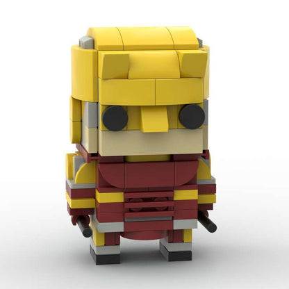 Gamma Mutant and Blind Vigilante Brickheadz Building Kit | LEGO-Compatible MOC - 15