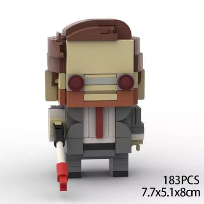 Gamma Mutant and Blind Vigilante Brickheadz Building Kit | LEGO-Compatible MOC - 5