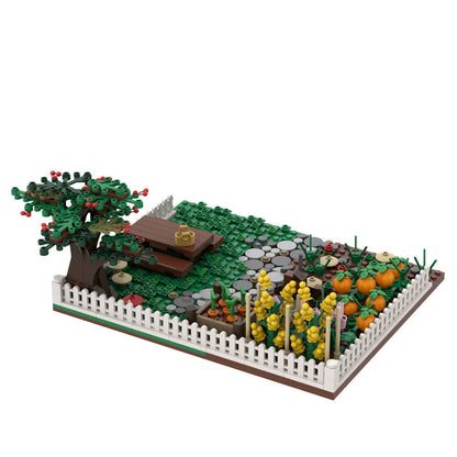 Garden Building Kit | LEGO-Compatible MOC - 1
