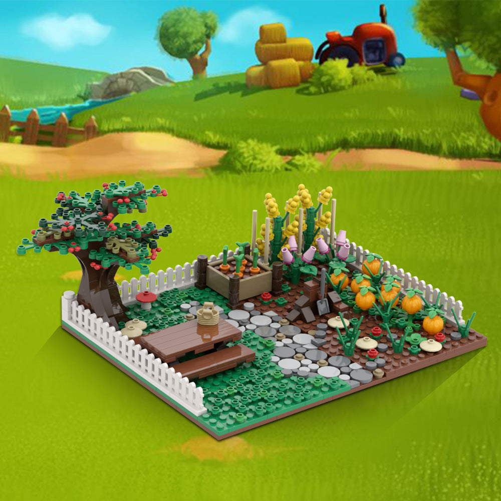 Garden Building Kit | LEGO-Compatible MOC - 2