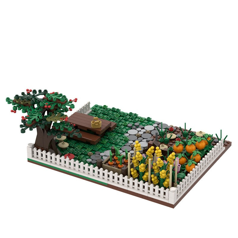 Garden MOC Building Kit | Nature-Inspired Architecture Display - 1