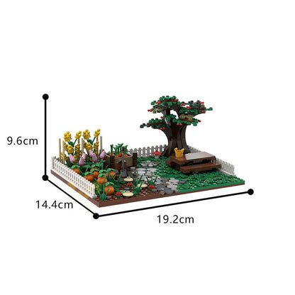 Garden MOC Building Kit | Nature-Inspired Architecture Display - 4