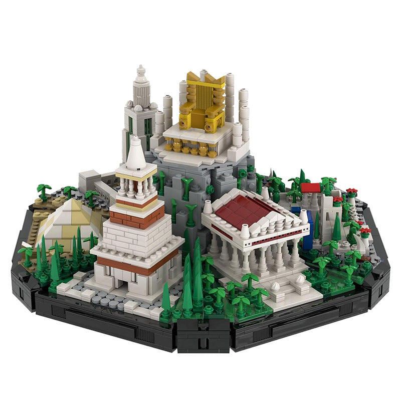 Gardens of Babylon Building Kit | LEGO-Compatible MOC - 1