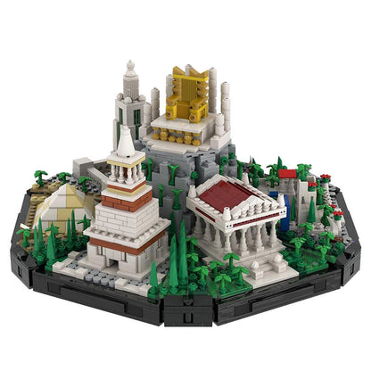 Gardens of Babylon Building Kit | LEGO-Compatible MOC - 1