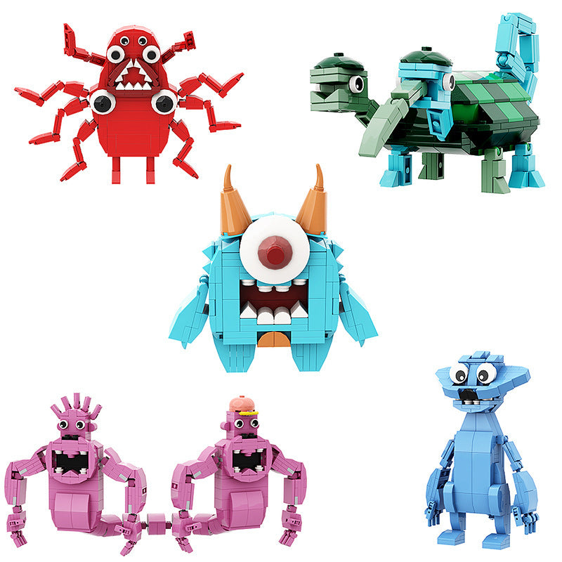 garten of banban moc building sets | compatible with lego bricks - 1