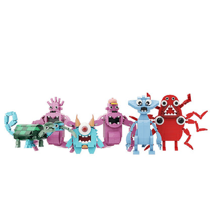 garten of banban moc building sets | compatible with lego bricks - 5