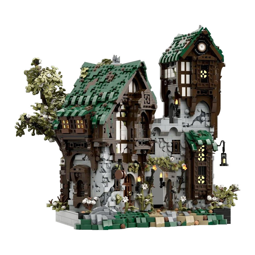 Gate Keepers Building Kit | Medieval Fantasy Display | LEGO-Compatible MOC - 4