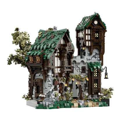 Gate Keepers Building Kit | Medieval Fantasy Display | LEGO-Compatible MOC - 4