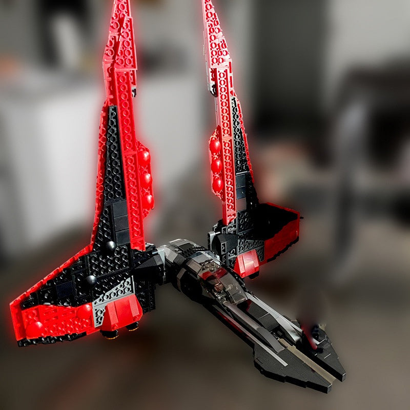 Gauntlet Starfighter Building Kit | LEGO-Compatible MOC - 3