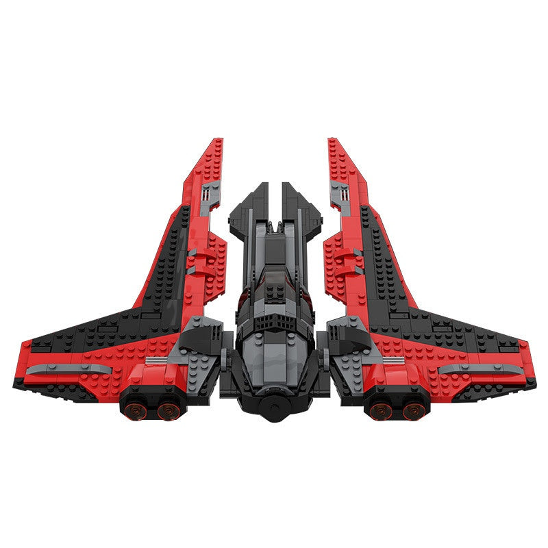 Gauntlet Starfighter Building Kit | LEGO-Compatible MOC - 4