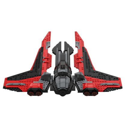 Gauntlet Starfighter Building Kit | LEGO-Compatible MOC - 4