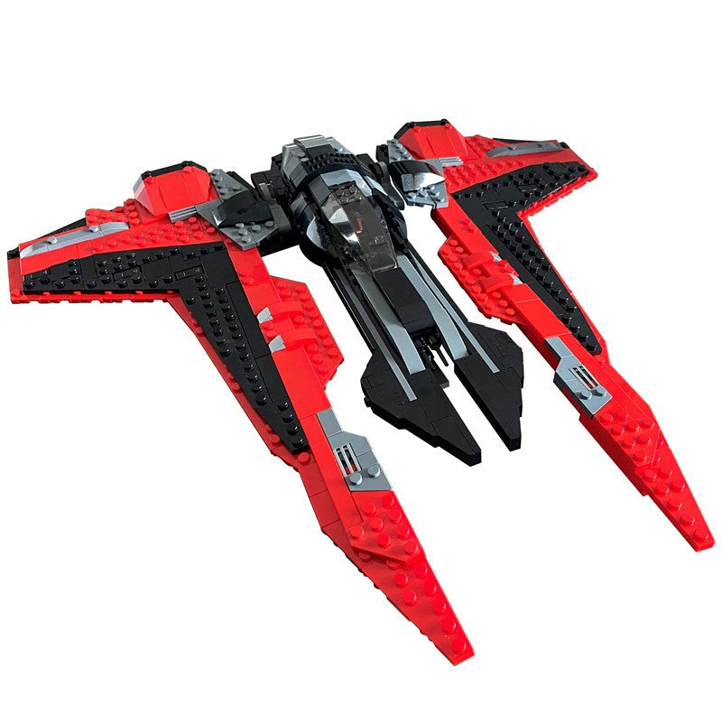 Gauntlet Starfighter Building Kit | LEGO-Compatible MOC - 5