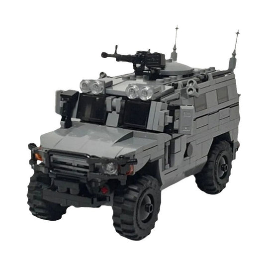 GAZ Tigr Building Kit | LEGO-Compatible MOC - 1