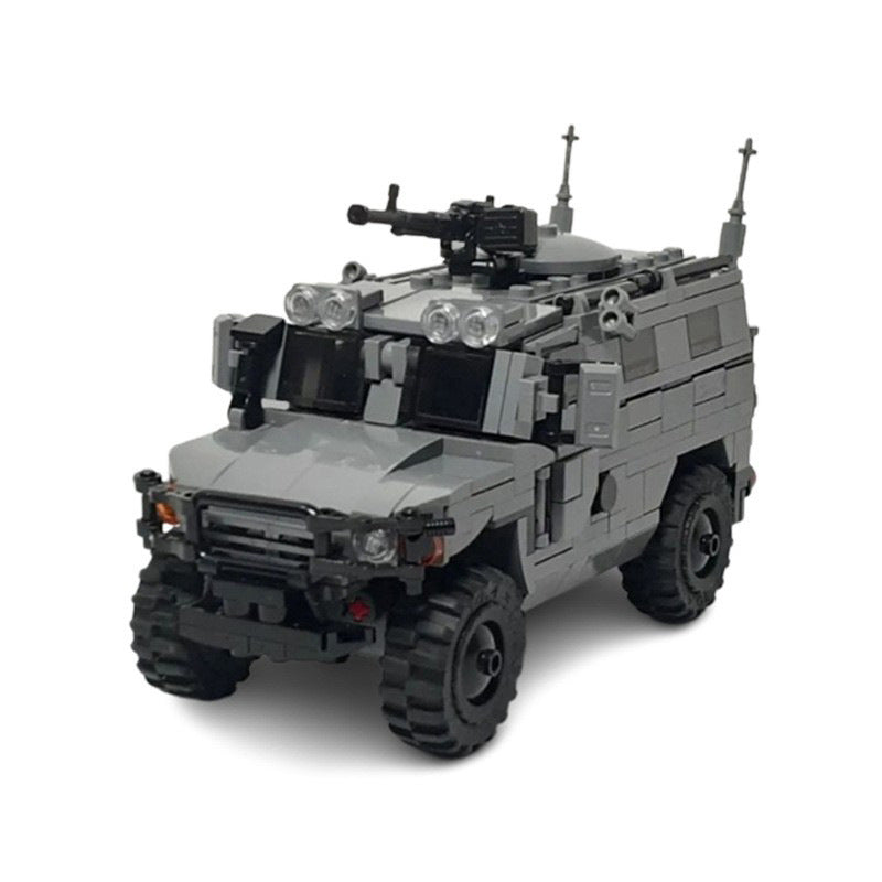 GAZ Tigr Building Kit | LEGO-Compatible MOC - 2