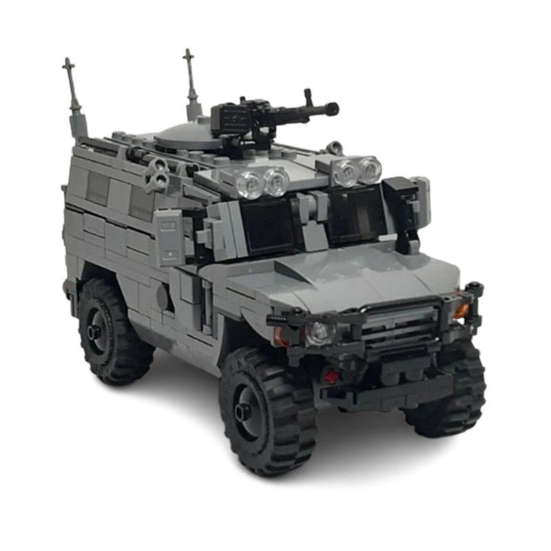 GAZ Tigr Building Kit | LEGO-Compatible MOC - 3