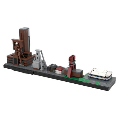 Gelsenkirchen Skyline Building Kit | Ruhrgebiet | Compatible MOC - 1