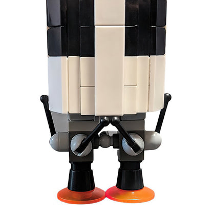 gemini titan rocket building set - saturn v scale | moc-34453 - 3