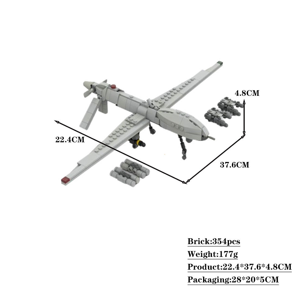 general atomics mq-1 predator building set | 1/35 | moc-98327 - 3
