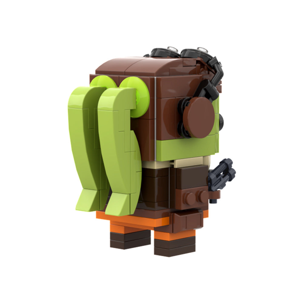 general hera syndulla brickheadz | star wars | moc-157623 - 3
