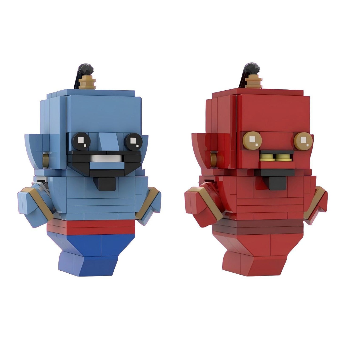 genie brickheadz building kit | aladdin | moc-81625 - 3