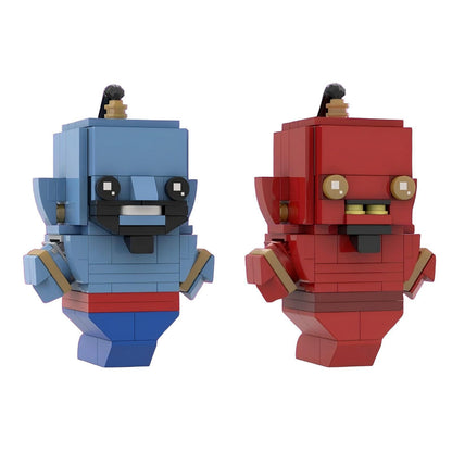 genie brickheadz building kit | aladdin | moc-81625 - 3