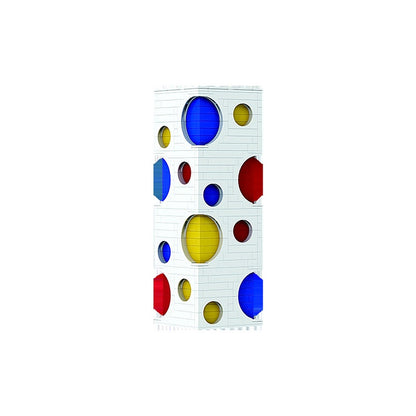 Geometric Color Dot Vase MOC Building Kit | Modern Art Decor - 1