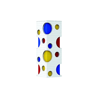 Geometric Color Dot Vase MOC Building Kit | Modern Art Decor - 3