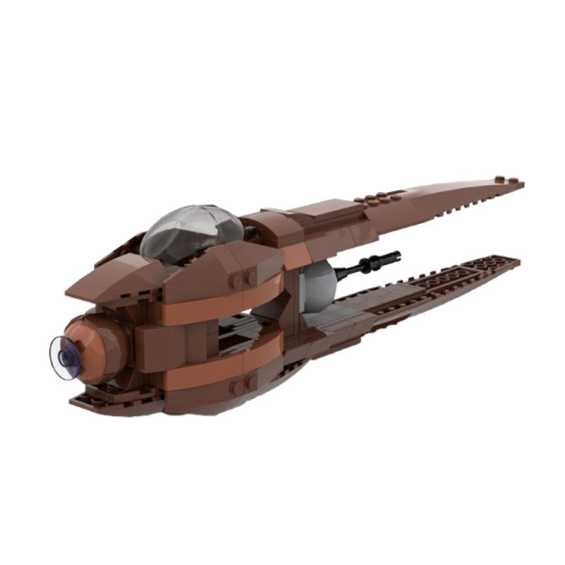 geonosian starfighter building set | moc-88728 - 2