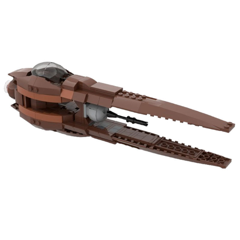 geonosian starfighter building set | moc-88728 - 5