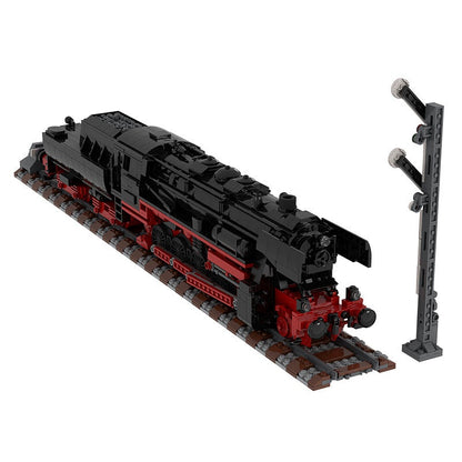 German Class 52 Steam Locomotive MOC Building Kit | Reko Train Model - 1