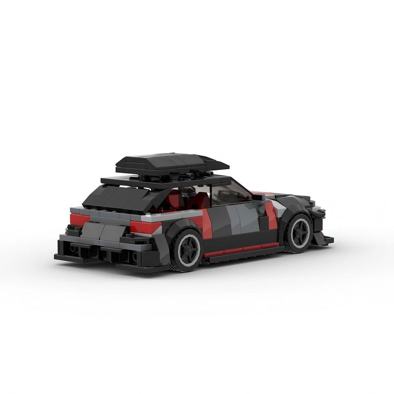 German DTM-Style High-Performance Sports Wagon Building Kit | Compatible MOC - 4
