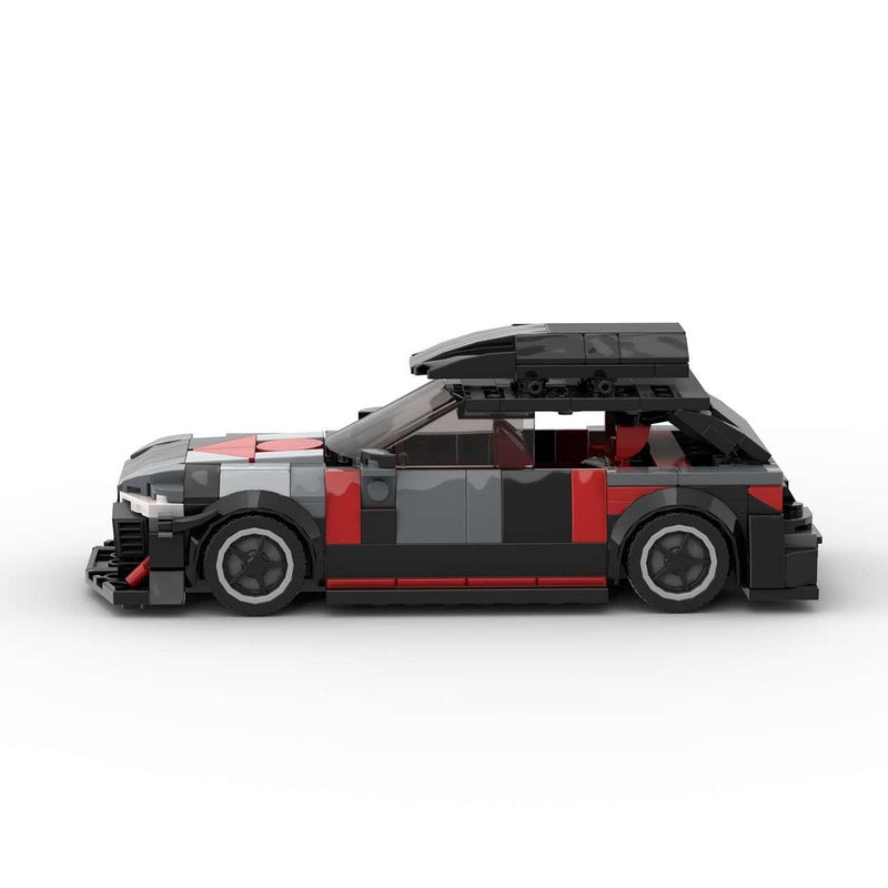 German DTM-Style High-Performance Sports Wagon Building Kit | LEGO-Compatible MOC - 3