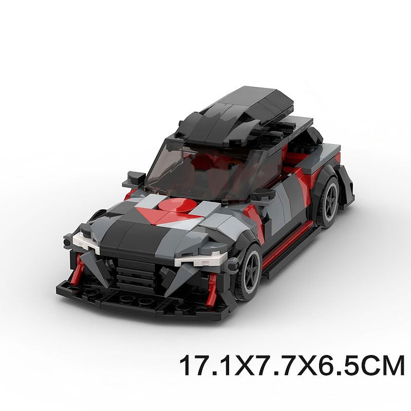 German DTM-Style High-Performance Sports Wagon Building Kit | LEGO-Compatible MOC - 6