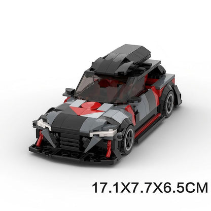 German DTM-Style High-Performance Sports Wagon Building Kit | LEGO-Compatible MOC - 6