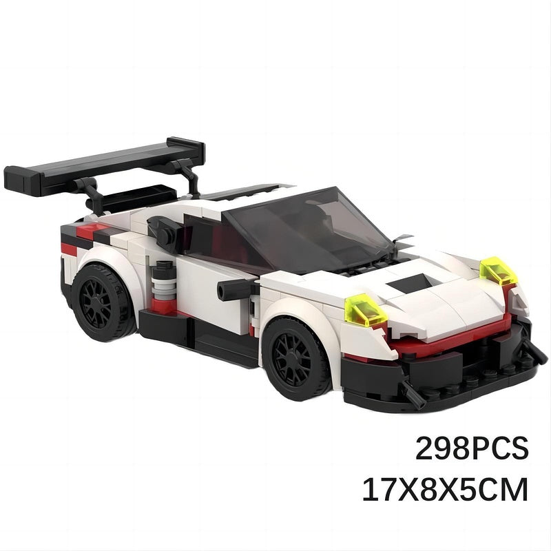 German Endurance GT 911 RSR Sports Car Building Kit | LEGO-Compatible MOC - 3